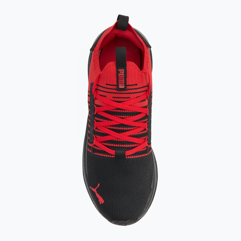 Παπούτσια τρεξίματος PUMA Softride Symmetry Fuzion puma black/for all time red 5