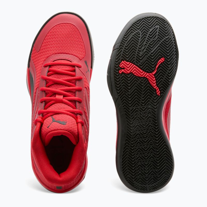 Ανδρικά παπούτσια μπάσκετ PUMA Court Pro for all time red/puma black 4