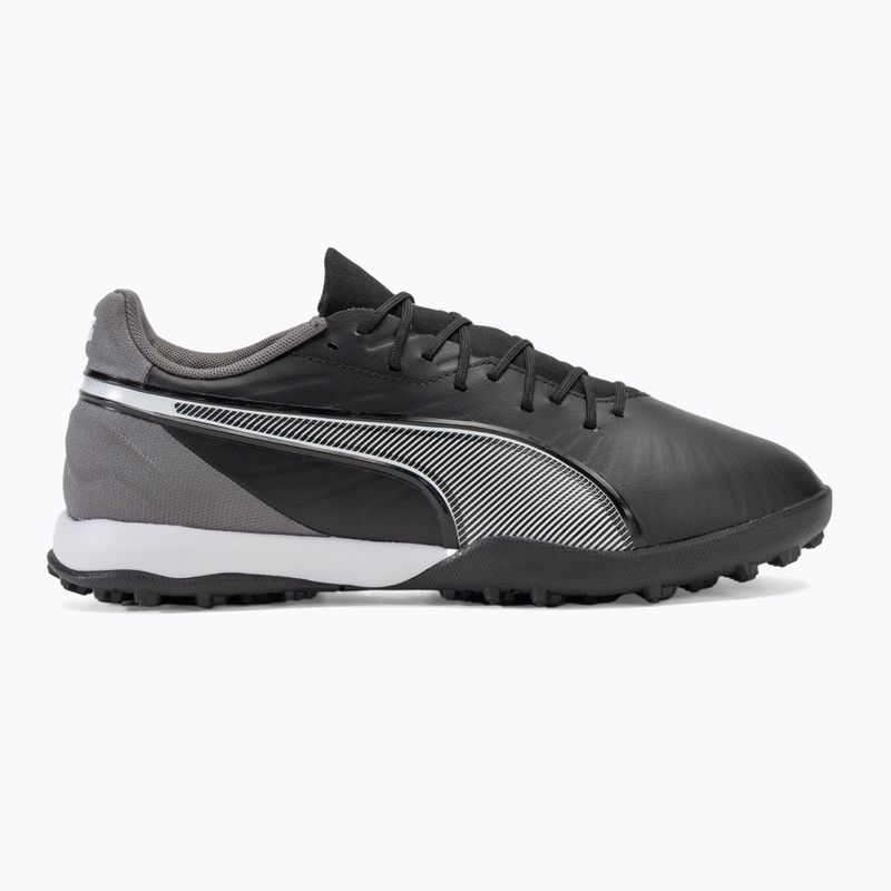 Παπούτσια ποδοσφαίρου PUMA King Match TT puma black/puma white/cool dark gray 2