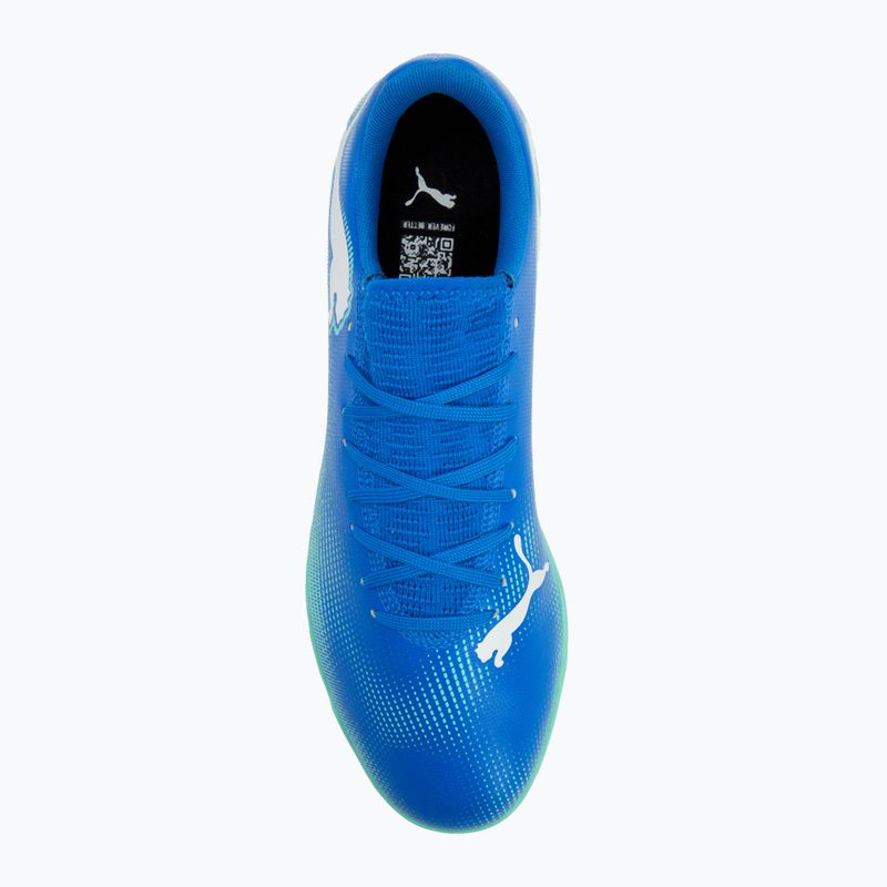 Παπούτσια ποδοσφαίρου PUMA Future 7 Play TT hyperlink blue/mint/puma white 5