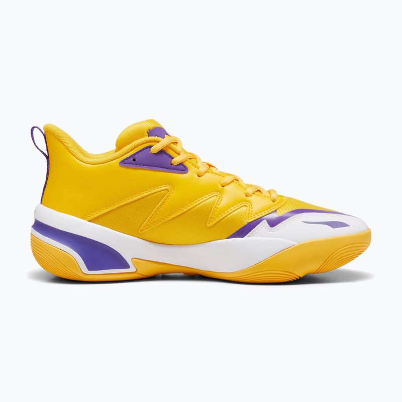 Παπούτσια μπάσκετ PUMA Genetics yellow sizzle/puma white 3