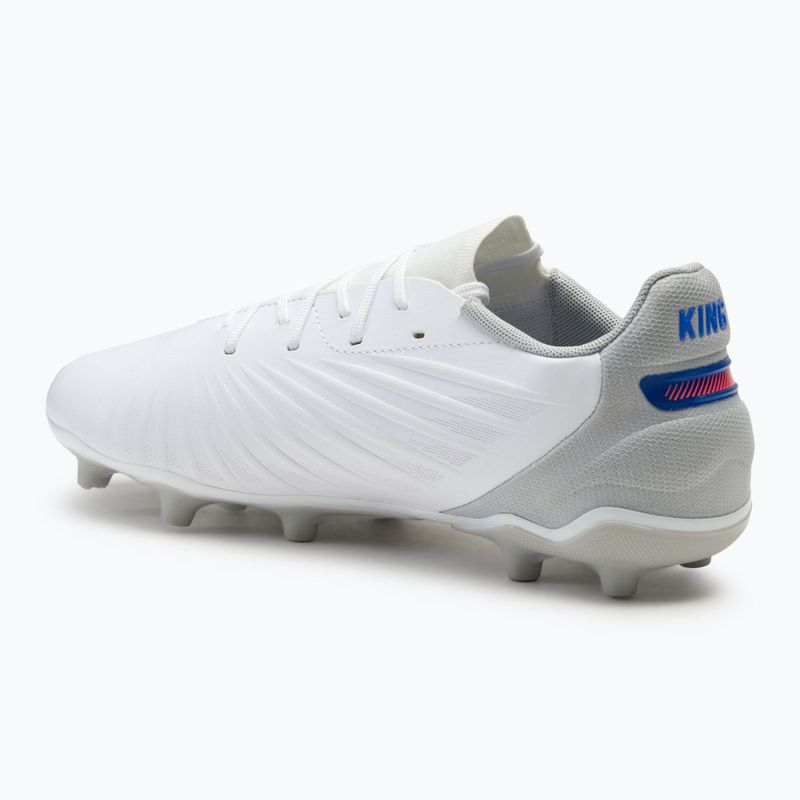 Παιδικά παπούτσια ποδοσφαίρου PUMA King Match FG/AG Jr puma white/bluemazing/flat light grey/sunset glow 3