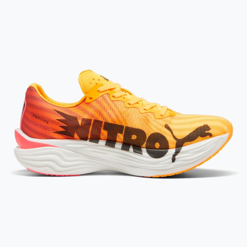 Ανδρικά παπούτσια για τρέξιμο PUMA Deviate Nitro Elite 3 fire sun stream/sunset glow 2