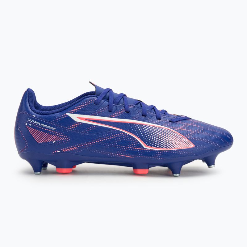 PUMA Ultra 5 Play MxSG Lapis lazuli/puma white/sunset glow μπότες ποδοσφαίρου 2