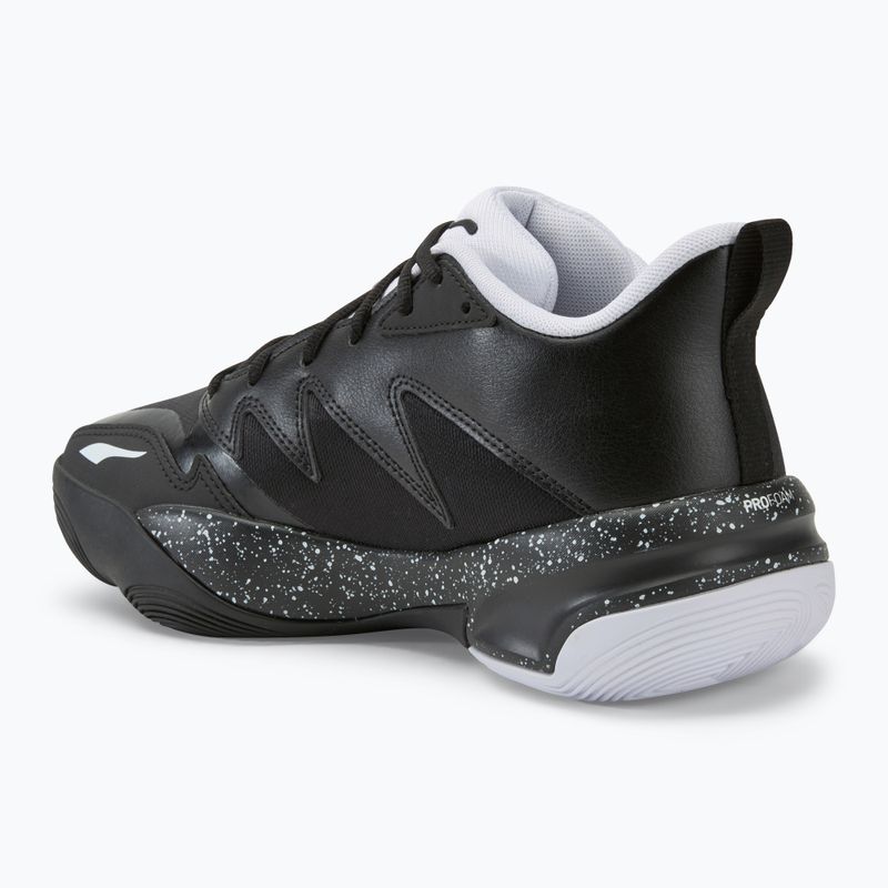 Ανδρικά παπούτσια μπάσκετ PUMA Genetics Speckle puma black/puma white 3