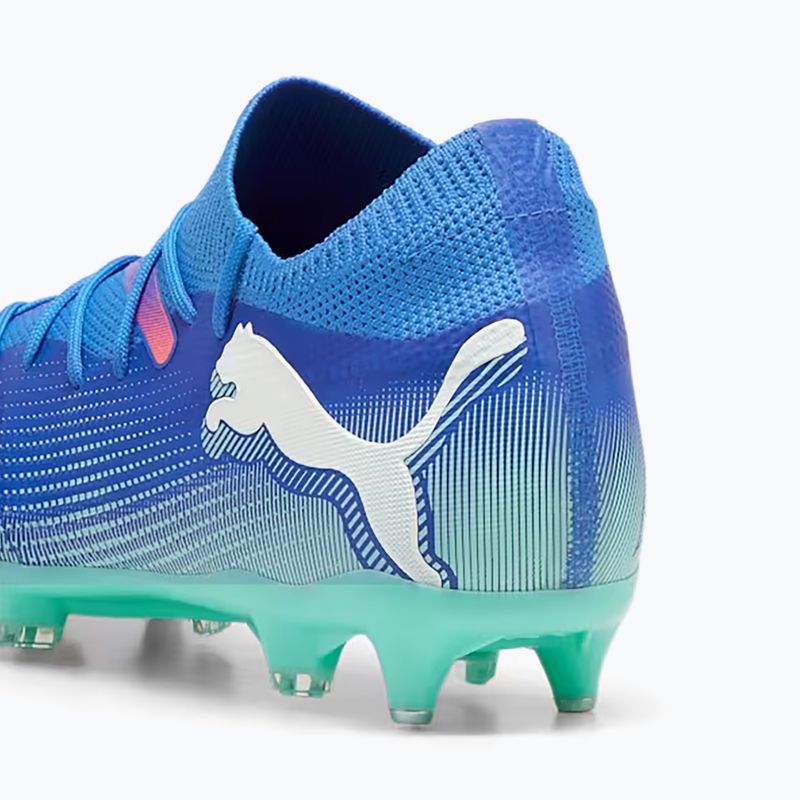 Παπούτσια ποδοσφαίρου PUMA Future 7 Match MxSG blue mazing/puma white/electric peppermint 6