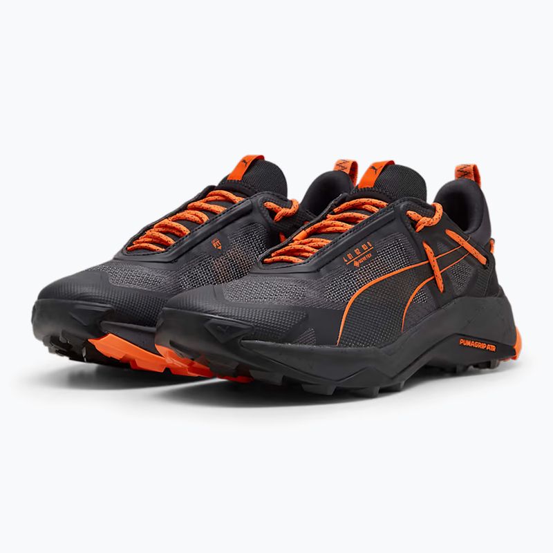 Ανδρικά παπούτσια πεζοπορίας PUMA Explore Nitro GTX puma black/flat dark gray/flame flicker 8