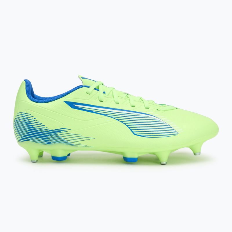 PUMA Ultra 5 Play MxSG fizzy apple/puma λευκά ποδοσφαιρικά παπούτσια 2