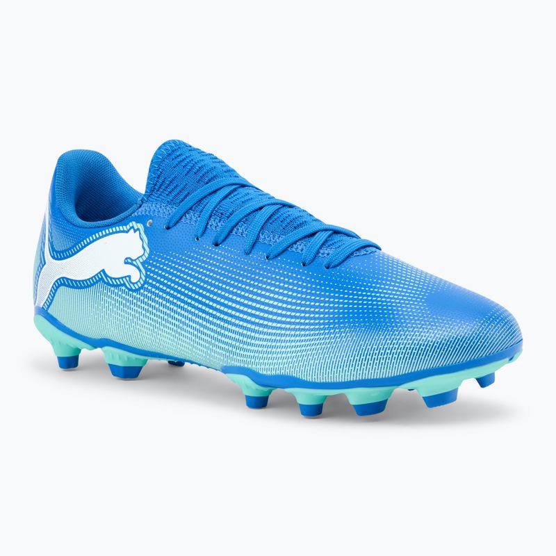 Παπούτσια ποδοσφαίρου PUMA Future 7 Play FG/AG hyperlink blue/mint/puma white