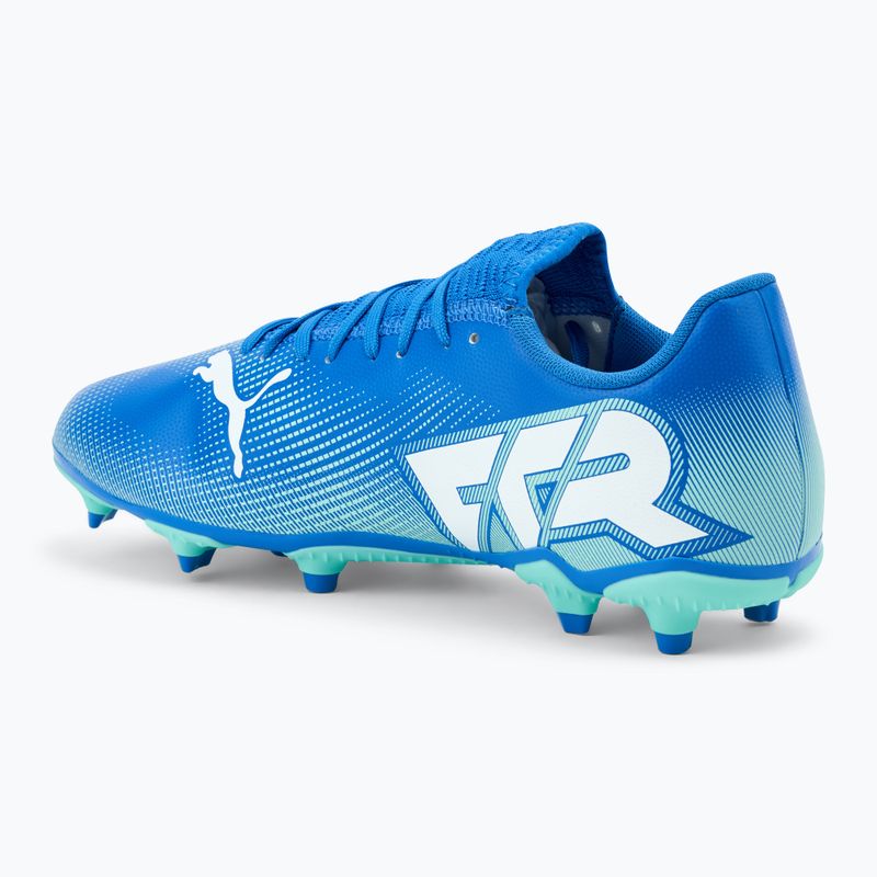 Παπούτσια ποδοσφαίρου PUMA Future 7 Play FG/AG hyperlink blue/mint/puma white 3