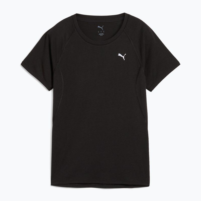 Γυναικείο πουκάμισο για τρέξιμο PUMA Run Velocity Tee Tri-Blend puma μαύρο