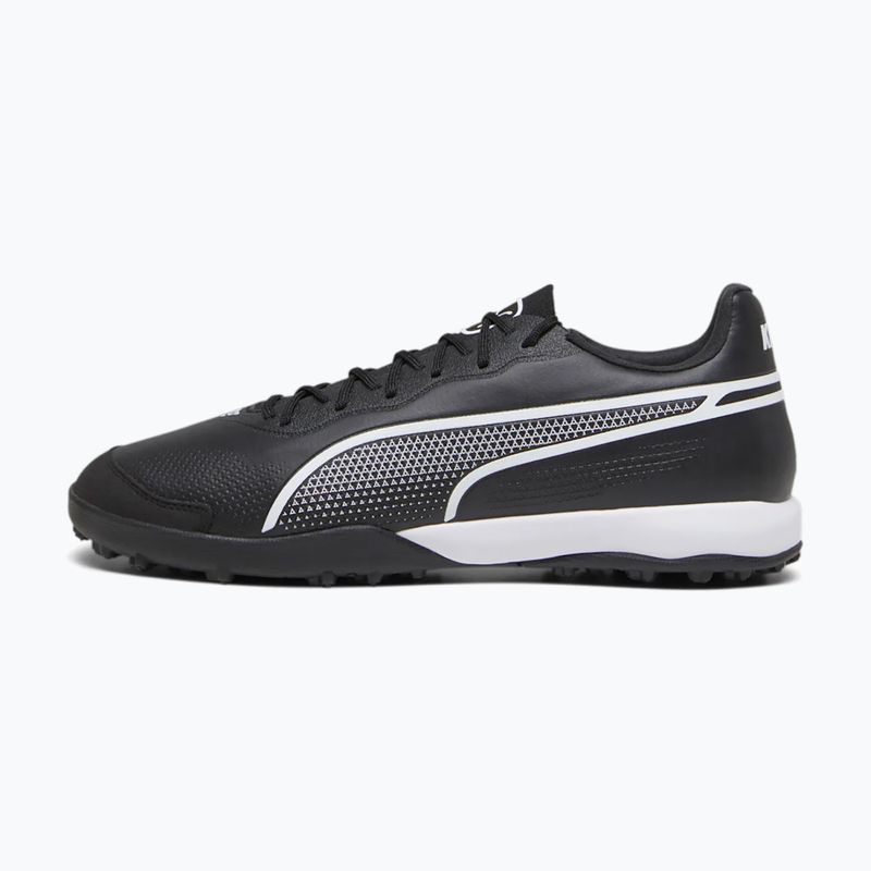 Ανδρικά ποδοσφαιρικά παπούτσια PUMA King Pro TT puma μαύρο/puma λευκό 11