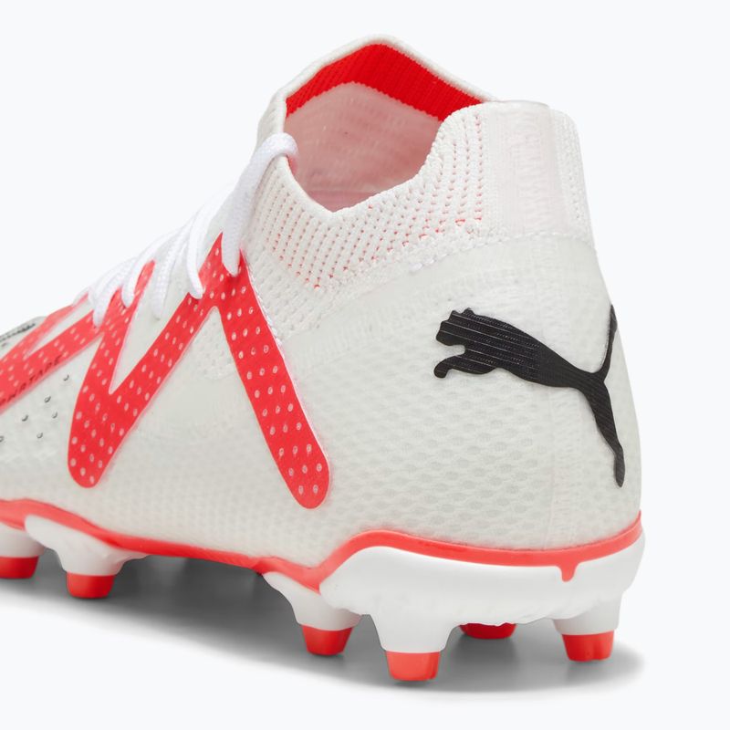 PUMA Future Pro FG/AG Jr παιδικές μπότες ποδοσφαίρου puma λευκό/puma μαύρο/fire orchid 13