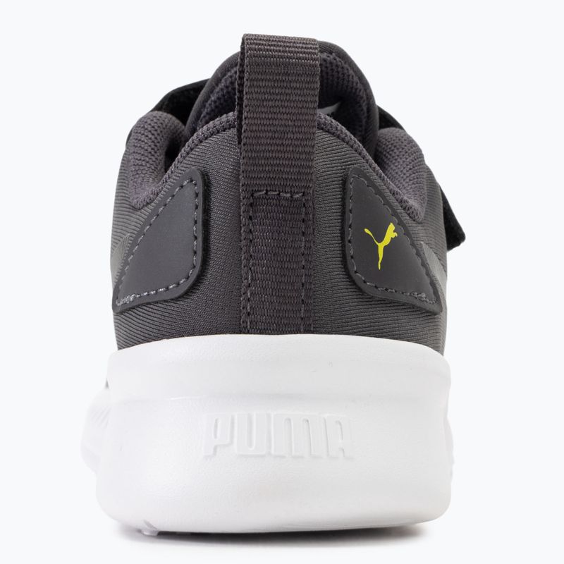 Παιδικά παπούτσια PUMA Flyer Runner V Inf dark coal/puma/black/lime smash 6