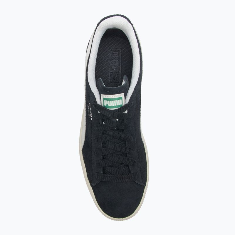 PUMA Clyde Hairy Suede puma μαύρο/παγωμένο ελεφαντόδοντο παπούτσια 5