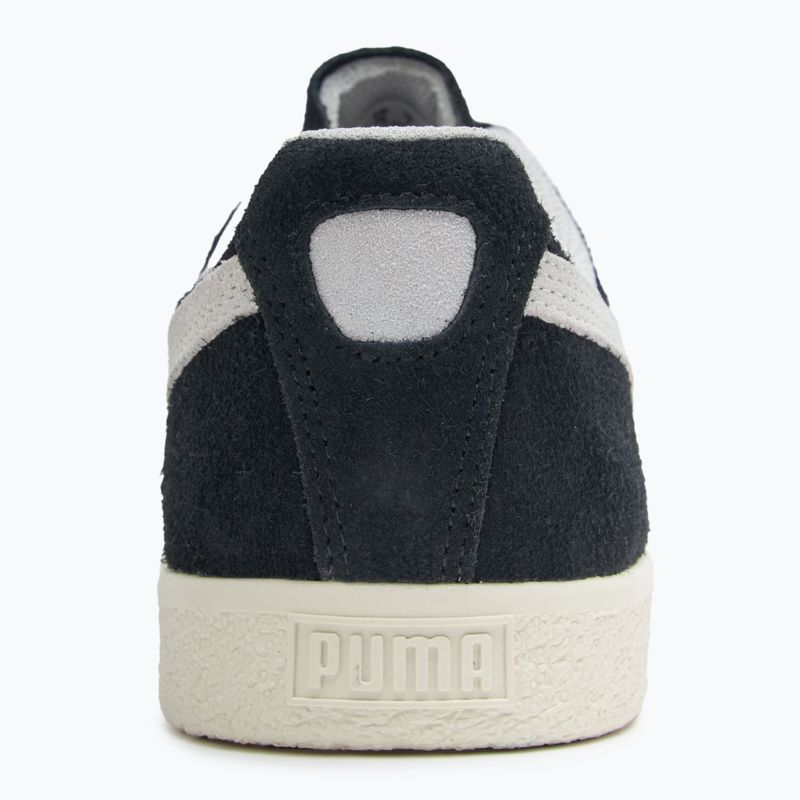 PUMA Clyde Hairy Suede puma μαύρο/παγωμένο ελεφαντόδοντο παπούτσια 6