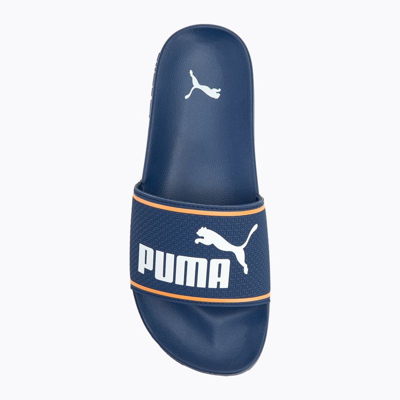 Παντόφλες PUMA Leadcat 2.0 persian blue/puma white/pumpkin pie 5