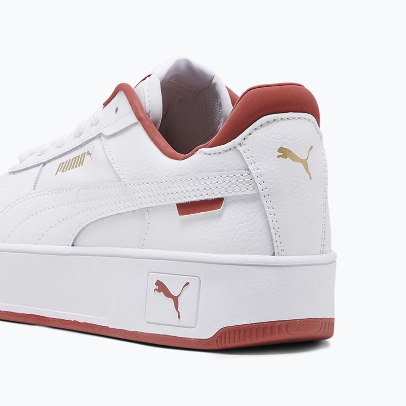 Γυναικεία παπούτσια PUMA Carina Street puma white/astro red 6