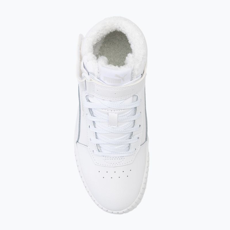 Παιδικά παπούτσια PUMA Carina 2.0 Mid Fur puma white/sedate gray 5