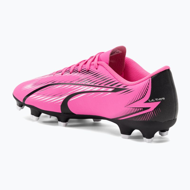 PUMA Ultra Play FG/AG μπότες ποδοσφαίρου poison pink/puma white/puma black 3