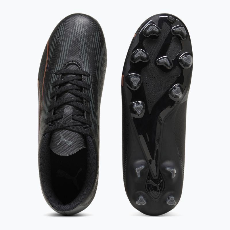 PUMA Ultra Play FG/AG Jr παιδικές μπότες ποδοσφαίρου puma black/copper rose 11