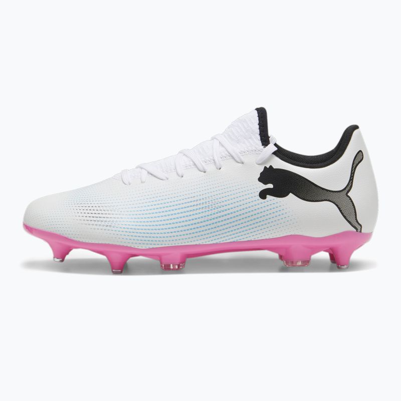 Παπούτσια ποδοσφαίρου PUMA Future 7 Play MxSG puma white/puma black/poison pink 8