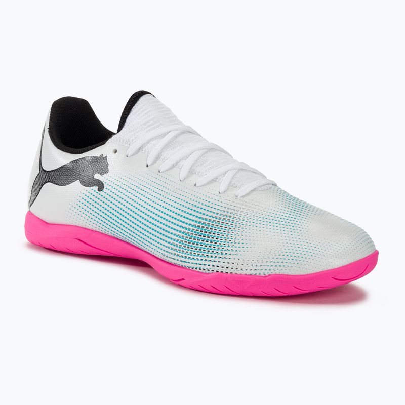 Παπούτσια ποδοσφαίρου PUMA Future 7 Play IT puma white/puma black/poison pink