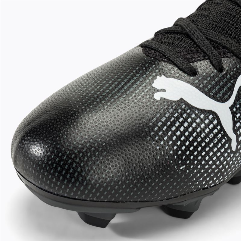 Παιδικά παπούτσια ποδοσφαίρου PUMA Future 7 Play FG/AG puma black/puma white 7