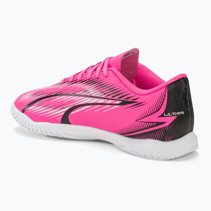 PUMA Ultra Play TT Jr παιδικά ποδοσφαιρικά παπούτσια poison pink/puma white/puma black 3