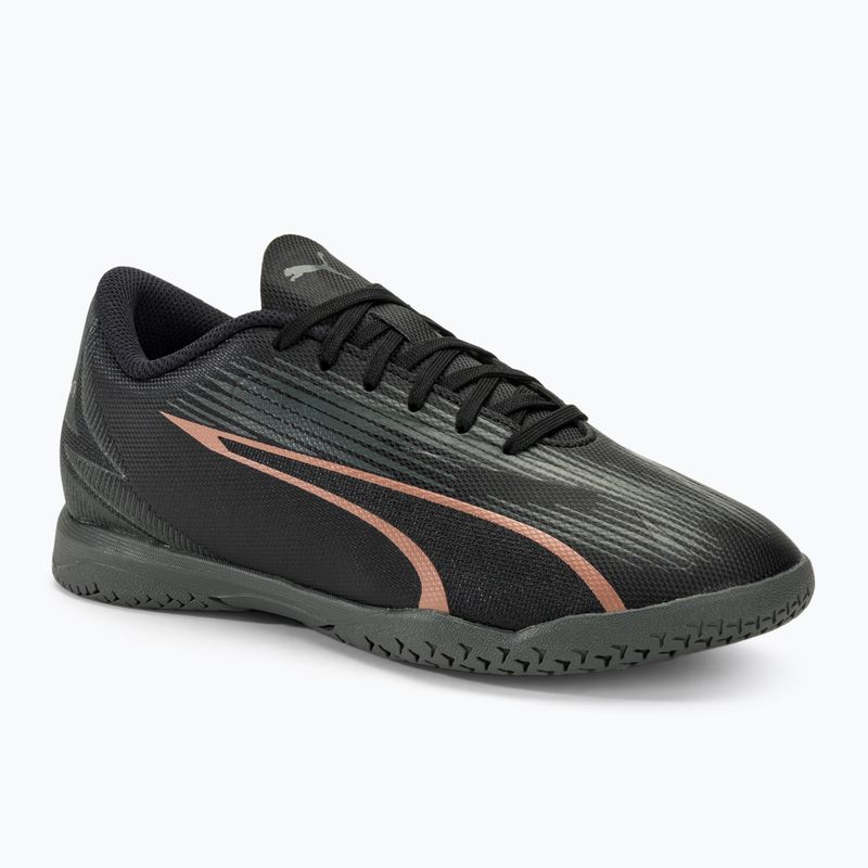 PUMA Ultra Play TT Jr παιδικές μπότες ποδοσφαίρου puma black/copper rose