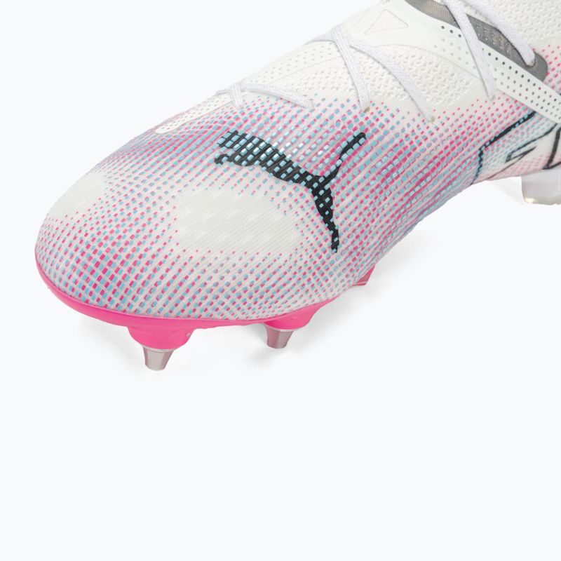 Παπούτσια ποδοσφαίρου PUMA Future 7 Ultimate MxSG puma white/puma black/poison pink 7