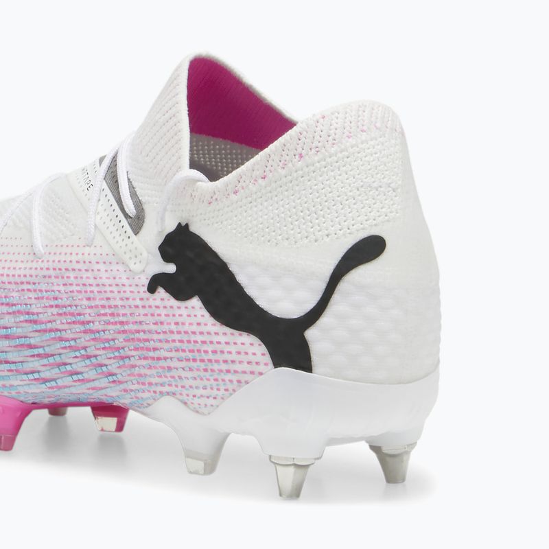 Παπούτσια ποδοσφαίρου PUMA Future 7 Ultimate MxSG puma white/puma black/poison pink 13