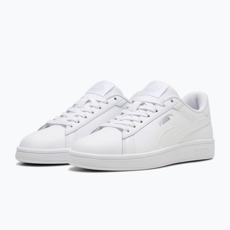 PUMA παπούτσια Puma Smash 3.0 L puma white/silver mist/puma silver 10