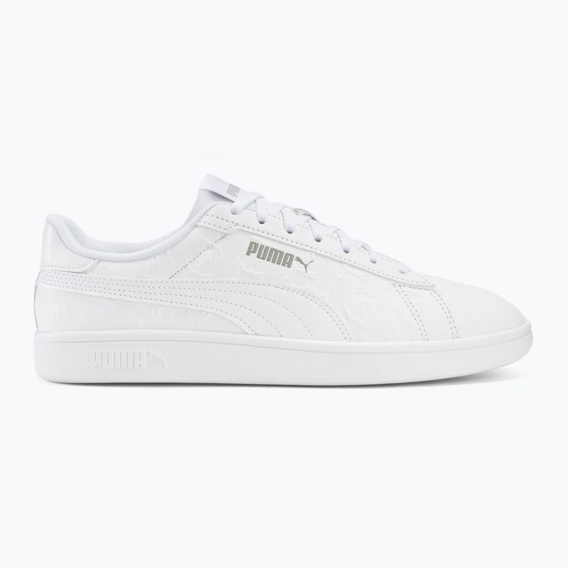 Παπούτσια Puma Smash 3.0 Superlogo puma white/smokey gray 2