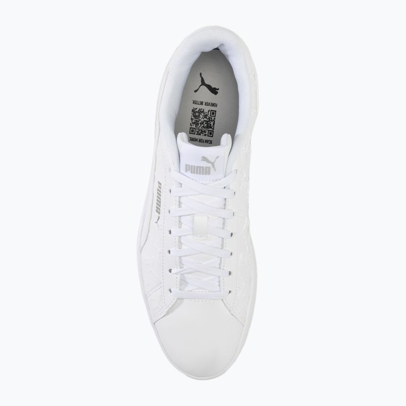 Παπούτσια Puma Smash 3.0 Superlogo puma white/smokey gray 5