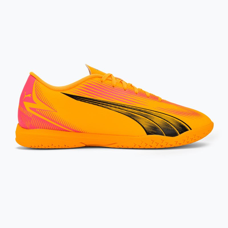 PUMA Ultra Play IT μπότες ποδοσφαίρου sunset glow/puma black/sun stream 2