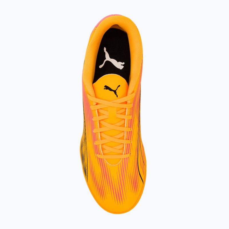 PUMA Ultra Play IT μπότες ποδοσφαίρου sunset glow/puma black/sun stream 5