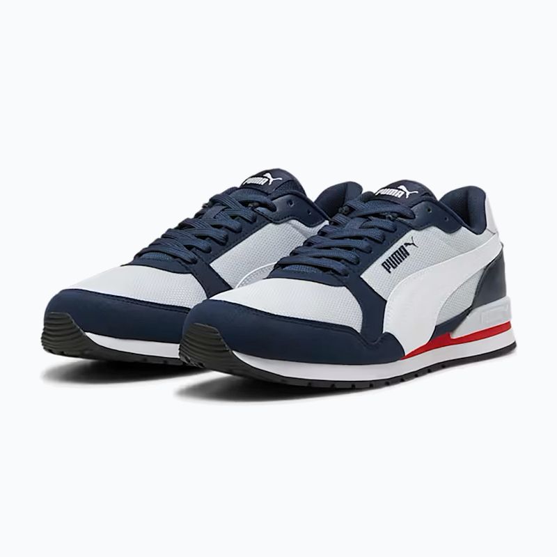 Παπούτσια Puma ST Runner v3 Mesh silver mist/white/club navy/for all time red/black 10