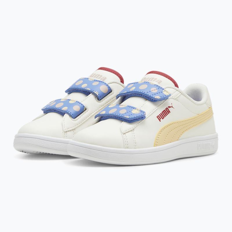 Παιδικά παπούτσια PUMA Smash 3.0 Summer Camp V PS warm white/chamomile/puma white 8