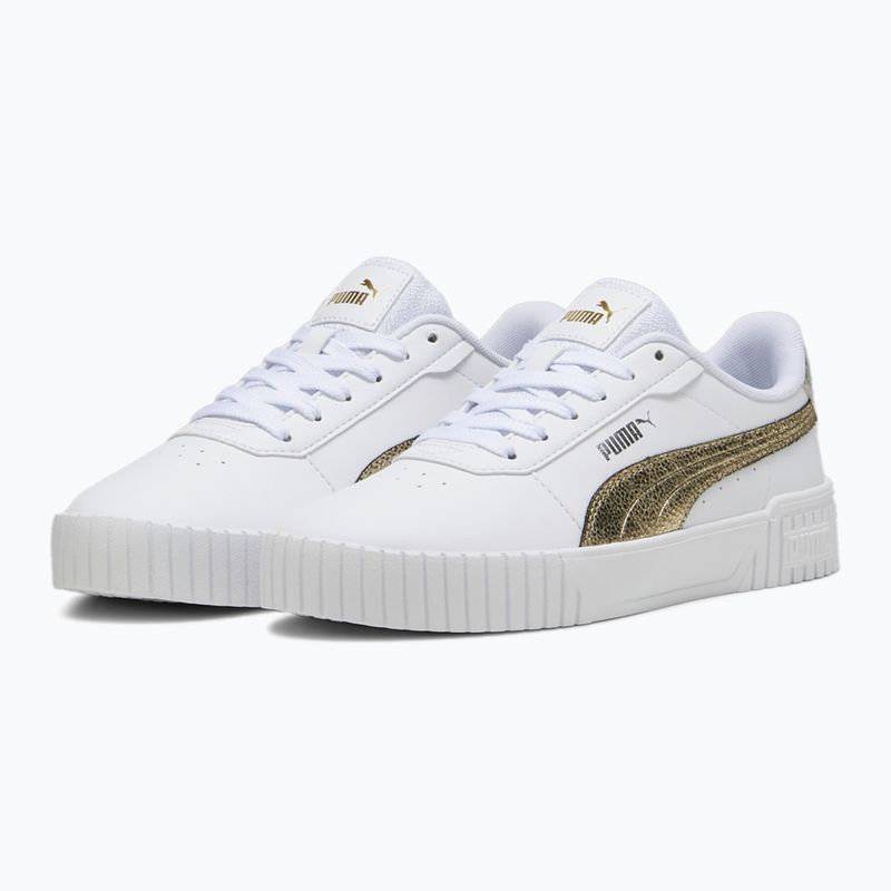 Γυναικεία παπούτσια PUMA Carina 2.0 Metallic Shine puma white/puma gold/puma silver 8