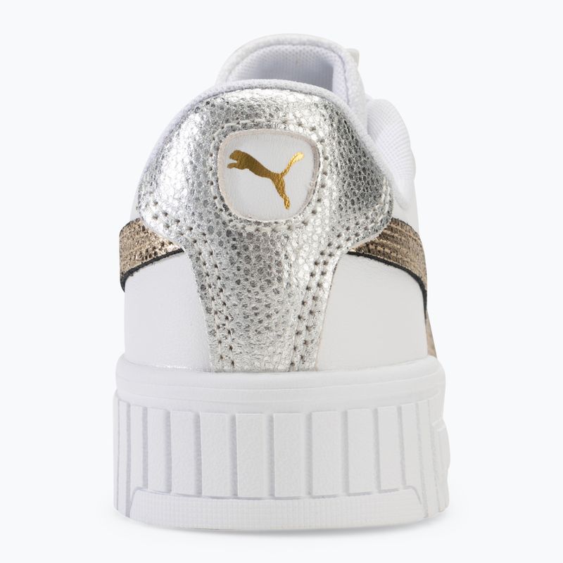 Γυναικεία παπούτσια PUMA Carina 2.0 Metallic Shine puma white/puma gold/puma silver 6