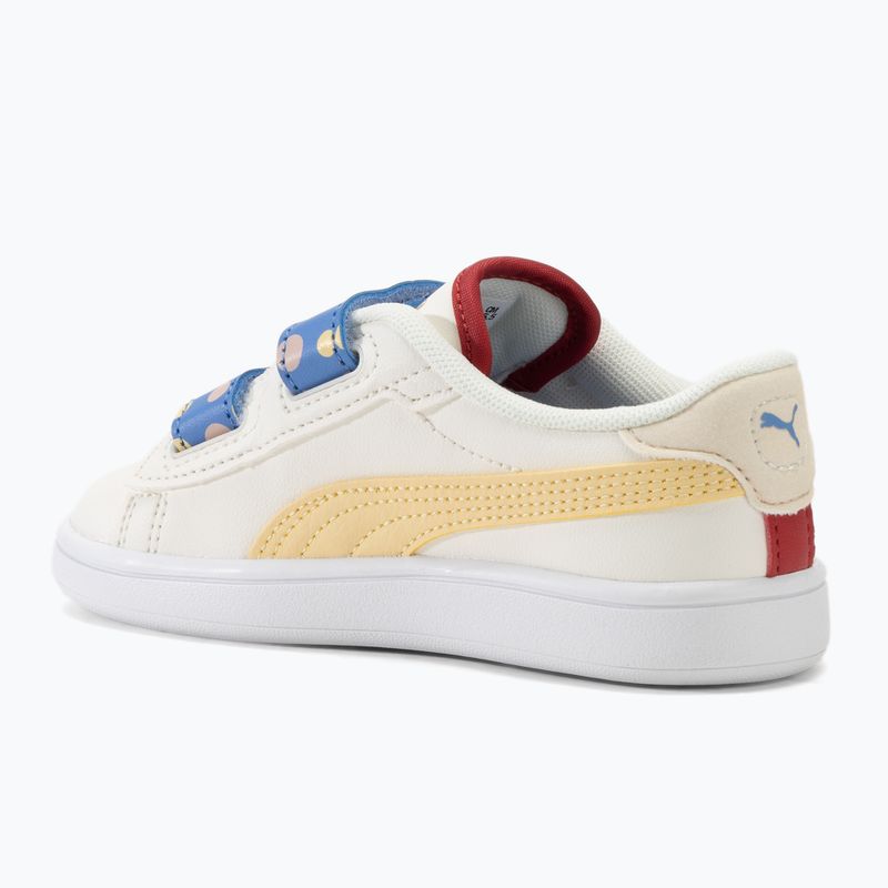 Παιδικά παπούτσια PUMA Smash 3.0 Summer Camp V Inf warm white/chamomile/puma white 3