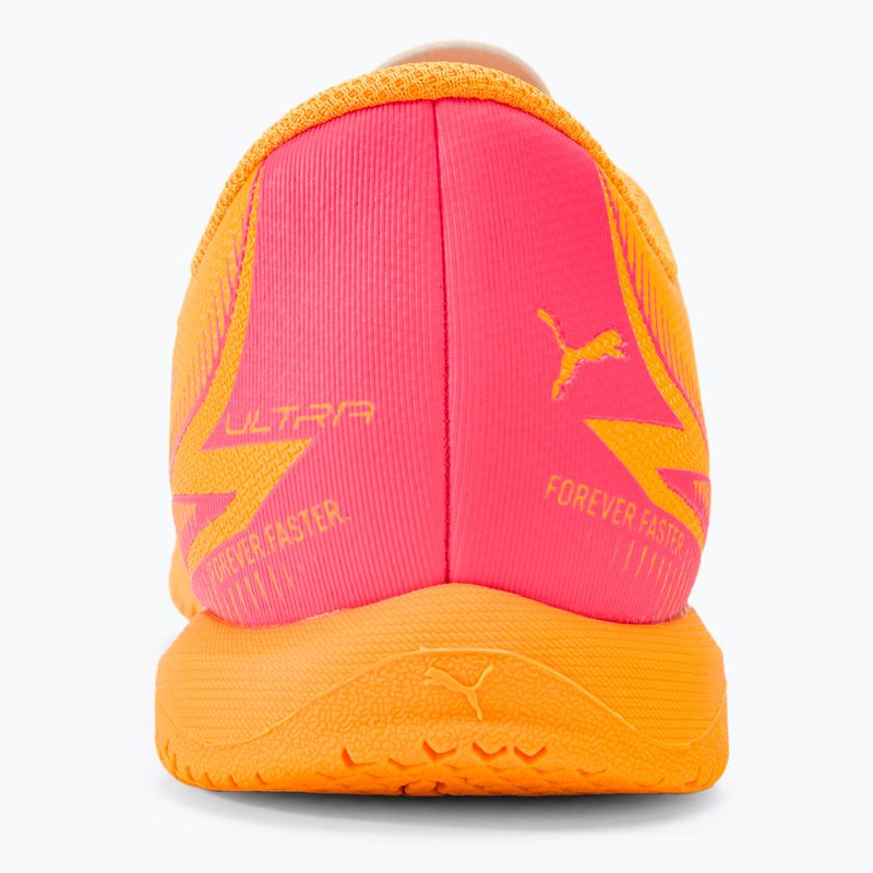 PUMA Ultra Play TT Jr παιδικές μπότες ποδοσφαίρου sunset glow/puma black/sun stream 6