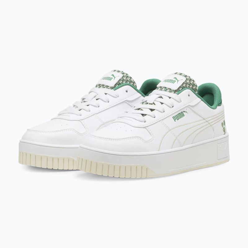 Γυναικεία παπούτσια PUMA Carina Street Blossom puma white/sugared almond/archive green 10