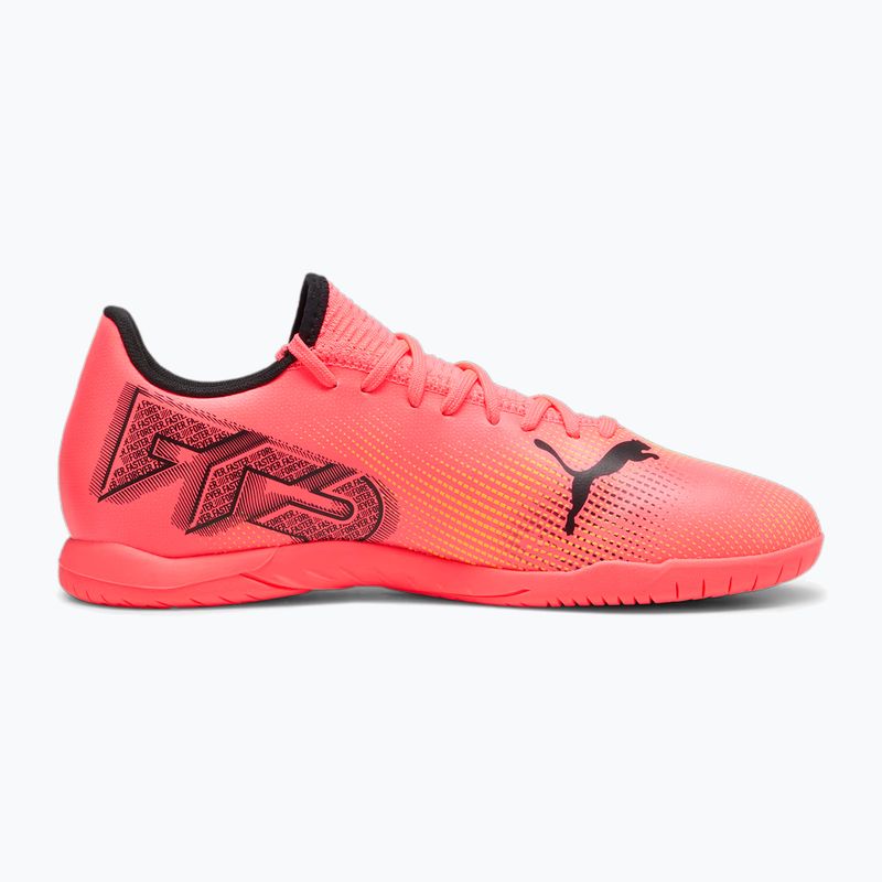 PUMA Future 7 Play IT μπότες ποδοσφαίρου sunset glow/puma black/sun stream 9