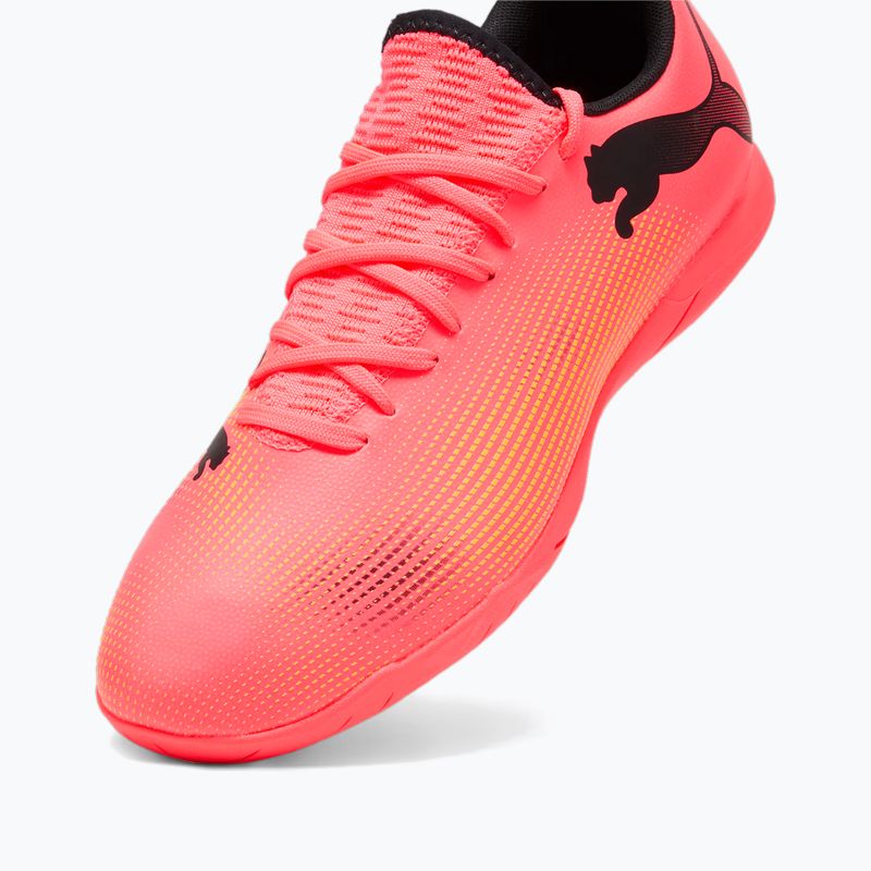 PUMA Future 7 Play IT μπότες ποδοσφαίρου sunset glow/puma black/sun stream 12