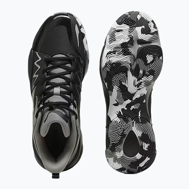 Ανδρικά παπούτσια μπάσκετ PUMA Genetics puma black/stormy slate 13