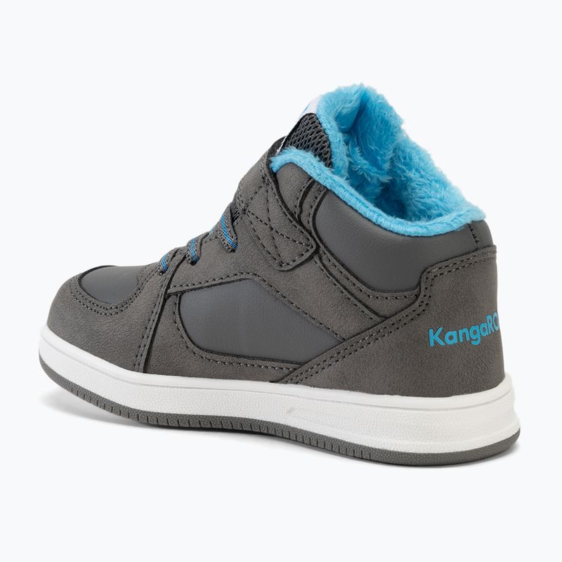 KangaROOS K-CPI Kalino Mid EV ατσάλινο γκρι / ουρανός παιδικά παπούτσια 3