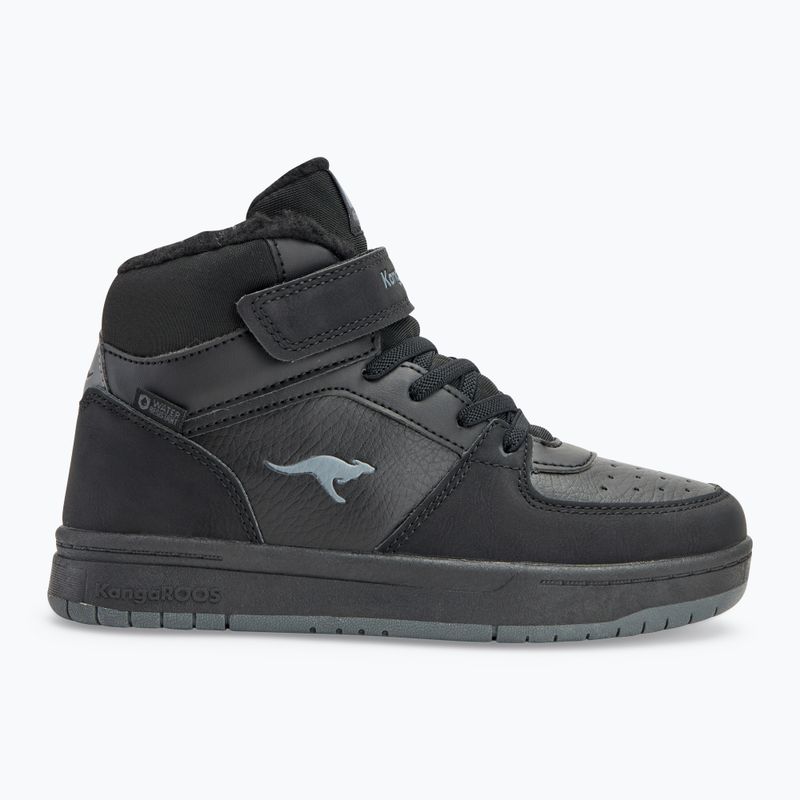 KangaROOS K-CP Bound Mid EV jet black / steel grey παιδικά παπούτσια 2