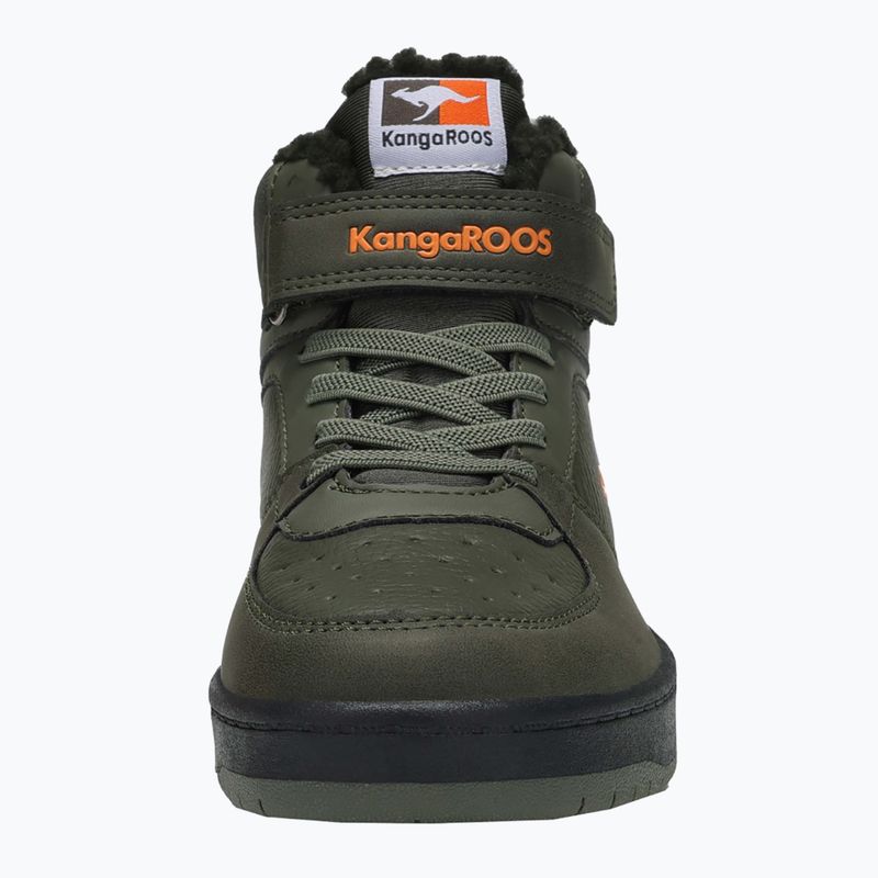 KangaROOS παιδικά παπούτσια K-CP Bound Mid EV military green / flame 10